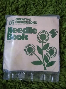 Vintage Creative Expressions Daisies Needle Book Crewel Needlepoint Kit Complete - Picture 1 of 2
