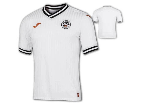 Joma Swansea City Home Jersey 21 22 White The Shirt Fan Gr.M-3XL Cover