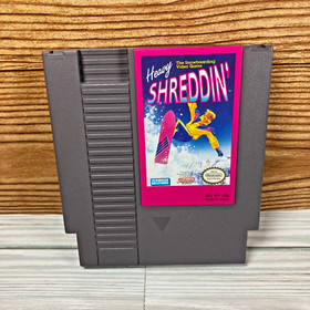 HEAVY SHREDDIN' - Nintendo (Authentic) NES, Tested & Working, Shredding