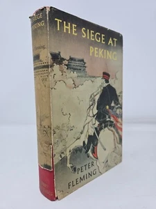 The Siege At Peking Peter Fleming 1st Edition 1959 Hardcover Dust Jacket Harper - Picture 1 of 8