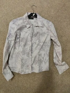 Ladies Principles white w Purpleish Marks Size 14 - Picture 1 of 5