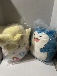 ✋🏽IN HAND✋🏽 Pokemon Center Exclusive 12" Snorlax und Togepi Squishmallows Set - Bild 1 von 7