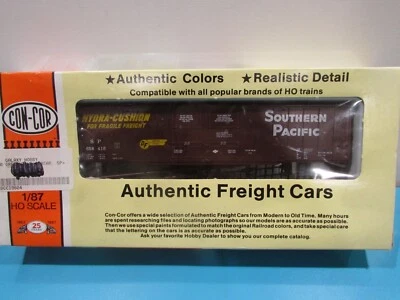 HO Scale Con-Cor 01-009604 60'Greenville Boxcar Southern Pacific Lot#1191 - Image 1 of 4
