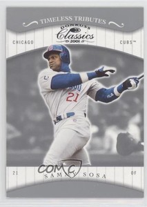 2001 Donruss Classics Timeless Tributes /100 Sammy Sosa #23