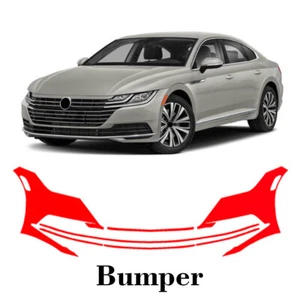 Front bumper PreCut PPF Paint Protection Film For Volkswagen Arteon 2019-2020 - Picture 1 of 8