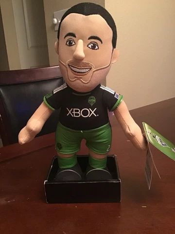 New Seattle Sounders CLINT DEMPSEY 10" MSL 2014 Bleacher Creatures Plush Doll Cover