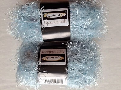 Department 71 Sparklelash eyelash yarn, Moonstone, lot of 2(103 yds ea) - Image 1 of 3
