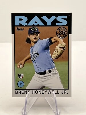 2021 Topps Update Brent Honeywell Jr. RC 1986 35th Anniversary insert #86B-50 - Image 1 of 2