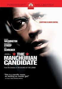 The Manchurian Candidate DVD Denzel Washington - REGION 4 THRILLER