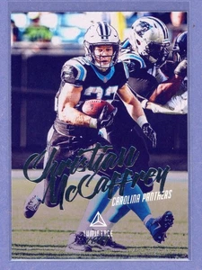 Christian McCaffrey 2019 Panini Luminance Football - #81 - Carolina Panthers - Picture 1 of 2
