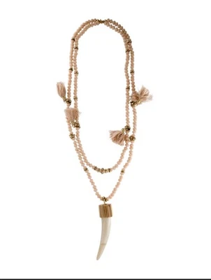 India Hicks espíritu libre collar cuerno grande Foto 1 de 3