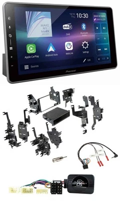 Pioneer Bluetooth USB DAB Lenkrad Autoradio für Toyota FJ (ab 2007) - Bild 1 von 4