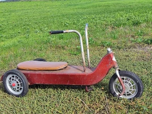 Voiture à pédales ancienne cyclorameur Morellet Guerineau MG - Photo 1/9