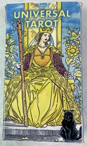 Universal Tarot 78 Cards Deck & Multilingual Instructions Standard - Picture 1 of 7