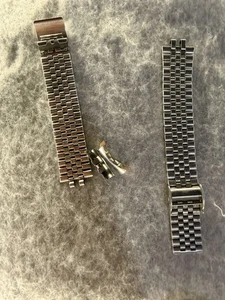 Bracciale cinturino orologio vintage originale SEIKO acciaio inox 18mm giubileo anni 70 bello! - Foto 1 di 7