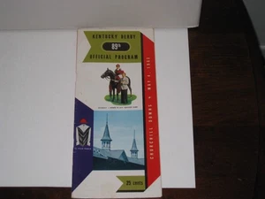 De colección 1963-- Oficial Churchill Downs--89º Programa Derby de Kentucky - Imagen 1 de 9