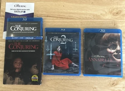 The Conjuring 1 & 2 & Annabelle (Blu-ray) Authentic US Release - Image 1 of 4