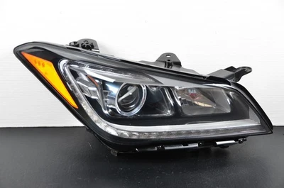 2017-2020 Hyundai Genesis G80 Headlight Halogen W DRL Right Passenger Side OEM - Image 1 of 4