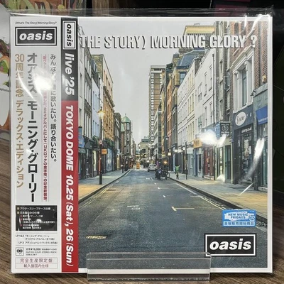 Oasis Morning Glory 30th Anniversary Deluxe Edition Vinyl  LP Japanese obi - Image 1 of 2