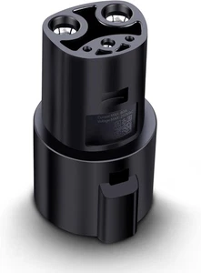 Lectron J1772 to Tesla Adapter 80 Amp (250V) - EV Charging Black - Foto 1 di 7
