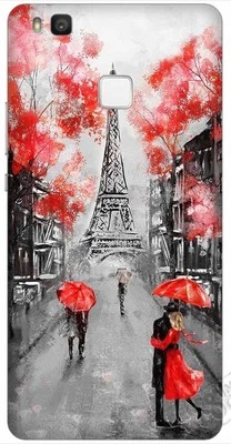 Cover custodia In Plastica Rigida Compatibile Con Huawei P9 Lite,Design,parigi - Immagine 1 di 4