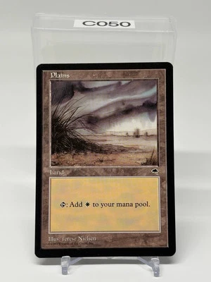 MTG Plains (Shrub) Tempest Regular Land - Image 1 of 2