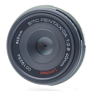 Lente Pancake AF limitada casi nueva SMC Pentax DA 40mm f/2.8 con capucha de ... - Imagen 1 de 6