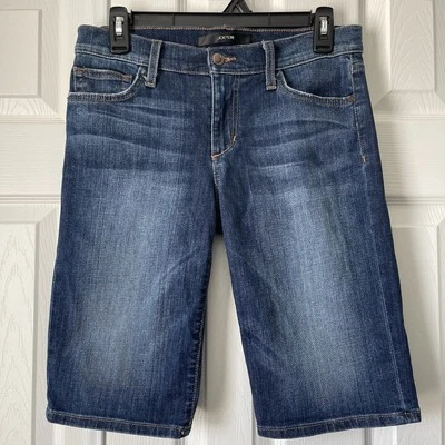 Joe’s Women’s Sierra Bermuda Shorts Medium Wash Straight Cut Size W26 - Image 1 of 4