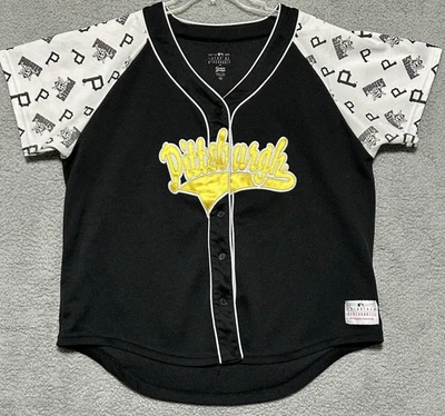 Pittsburgh Pirates  MLD Genuine Merch Button Jersey Womens 2XL Rare - Image 1 of 4