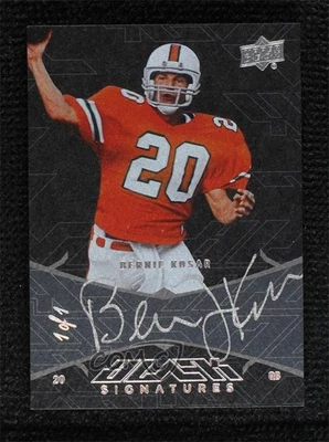 2014 Exquisite Collection UD Black Signatures Spectrum 1/1 Bernie Kosar Auto 5l2 - Image 1 of 3