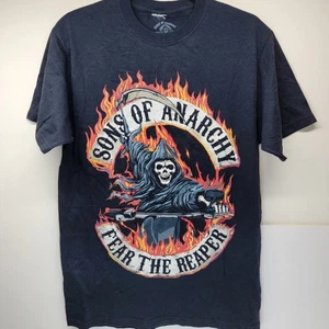 Sons of Anarchy Fear the Reaper T-Shirt Medium SFH Grim Death Motorcycle Bike - Picture 1 of 5
