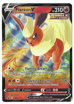 Flareon V SWSH149 SWSH: Sword & Shield Promo Cards Holo - Image 1 of 2
