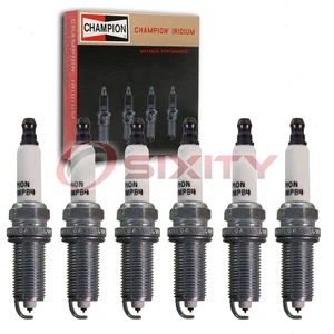 6 pc Champion Iridium Spark Plugs for 2008-2012 Nissan Pathfinder 4.0L V6 cp - Picture 1 of 5