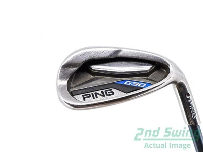Cuña de lanzamiento de hierro único Ping G30 PW grafito regular punto marrón derecho 36,75 pulgadas Foto 1 de 4