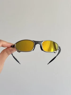 Gafas de sol Oakley X-Metal Juliet 1.0 marco gris plateado/lentes doradas Foto 1 de 3