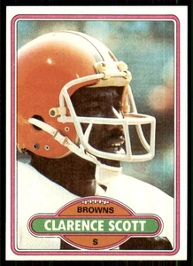 1980 Topps #196 Clarence Scott Cleveland Browns - Picture 1 of 2