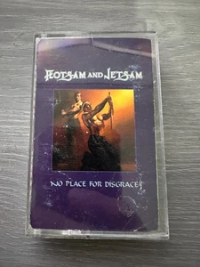 Flotsam And Jetsam - No Place For Disgrace - Original Metal Cassette Tape VG+ - Picture 1 of 3