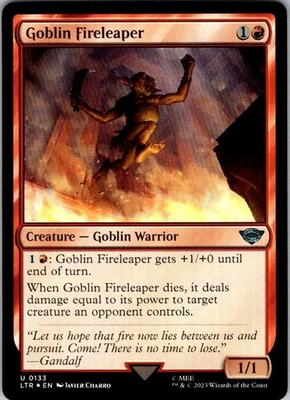 Magic | LTR | Goblin Fireleaper | 133 | Foil | NM - Image 1 of 2