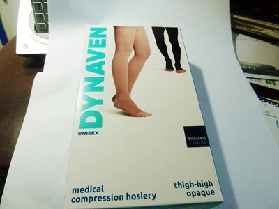 NEW    Sigvaris  971NXL066 Compression THIGH High  Stockings 15-20 mmHG OPEN TOE - Image 1 of 4