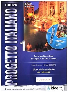 Progetto Italiano 1: Corso Multimediale di Lingua e Civilta Italiana by Marin - Picture 1 of 1