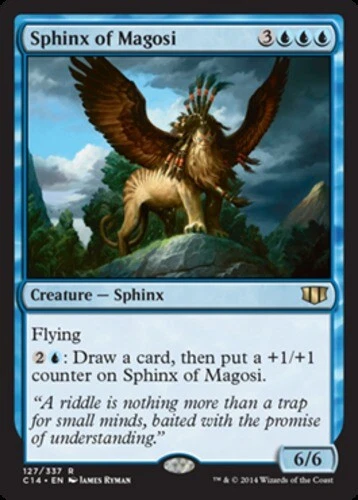 Sphinx of Magosi ~ Lightly Played Commander 2014 MTG Magic UltimateMTG Blue Card - Image 1 of 1