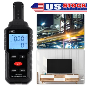 Handheld Radiation Detector EMF Meter Dosimeter Digital LCD EMF Electromagnetic. - Picture 1 of 14