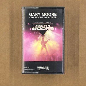 GARY MOORE CORRIDORS OF POWER Cassette Tape 1983 Hard Rock Rare - Picture 1 of 5
