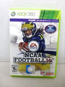 NCAA Football 14 Original Case Artwork ONLY Xbox 360 NO GAME NO MANUAL SEE PICS - Picture 1 of 3