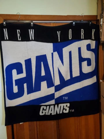 NY Giants Blanket Cover