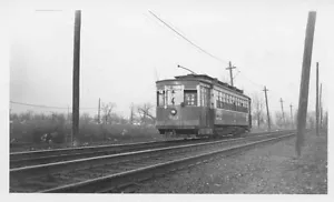 7C533 RP 1940 CSL CHICAGO LÍNEAS DE SUPERFICIE COCHE DE FERROCARRIL #323 - Imagen 1 de 1