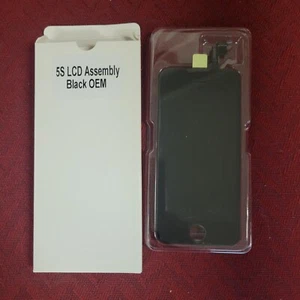 OEM For iPhone 5S Black LCD Screen Replacement Display Touch Digitizer Assembly - Picture 1 of 2