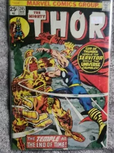 Thor (1966) #245 Sehr guter Erhaltungszustand 1. App He Who Remains - Bild 1 von 1