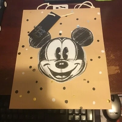 BOLSO DE REGALO DISNEY MICKEY MOUSE HAVE A LOVELY DAY REGALOS DE CUMPLEAÑOS NAVIDAD Foto 1 de 2