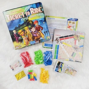 Ticket to Ride First Journay Board Game Complete Railroad Strategy - Picture 1 of 6